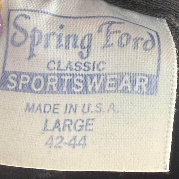 Vintage 1980s Pink Floyd Concert T-Shirt, World Tour 1987, Spring Ford Size M - Picture 3 of 4